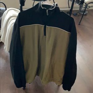 Olive green callaway halfzip